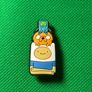 🌼 (5/$10 or 10/$15) NEW “00’s Adventure Time” Fun Croc Shoe Charm Collection